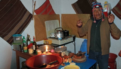 Don Pedro, Inhaber und Koch vom Restaurant "Las Velas"